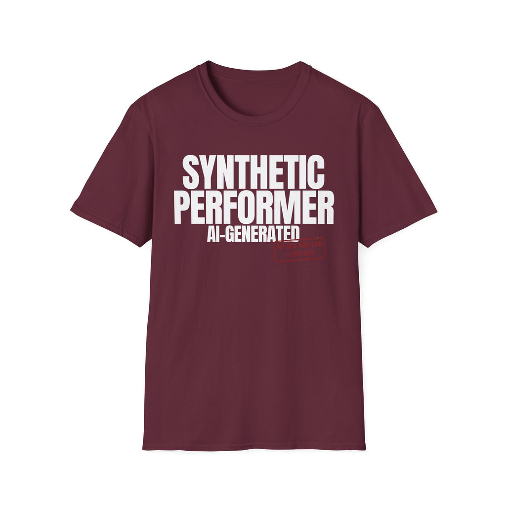 SYNTHETIC PERFORMER AI-GENERATED (with stamp)