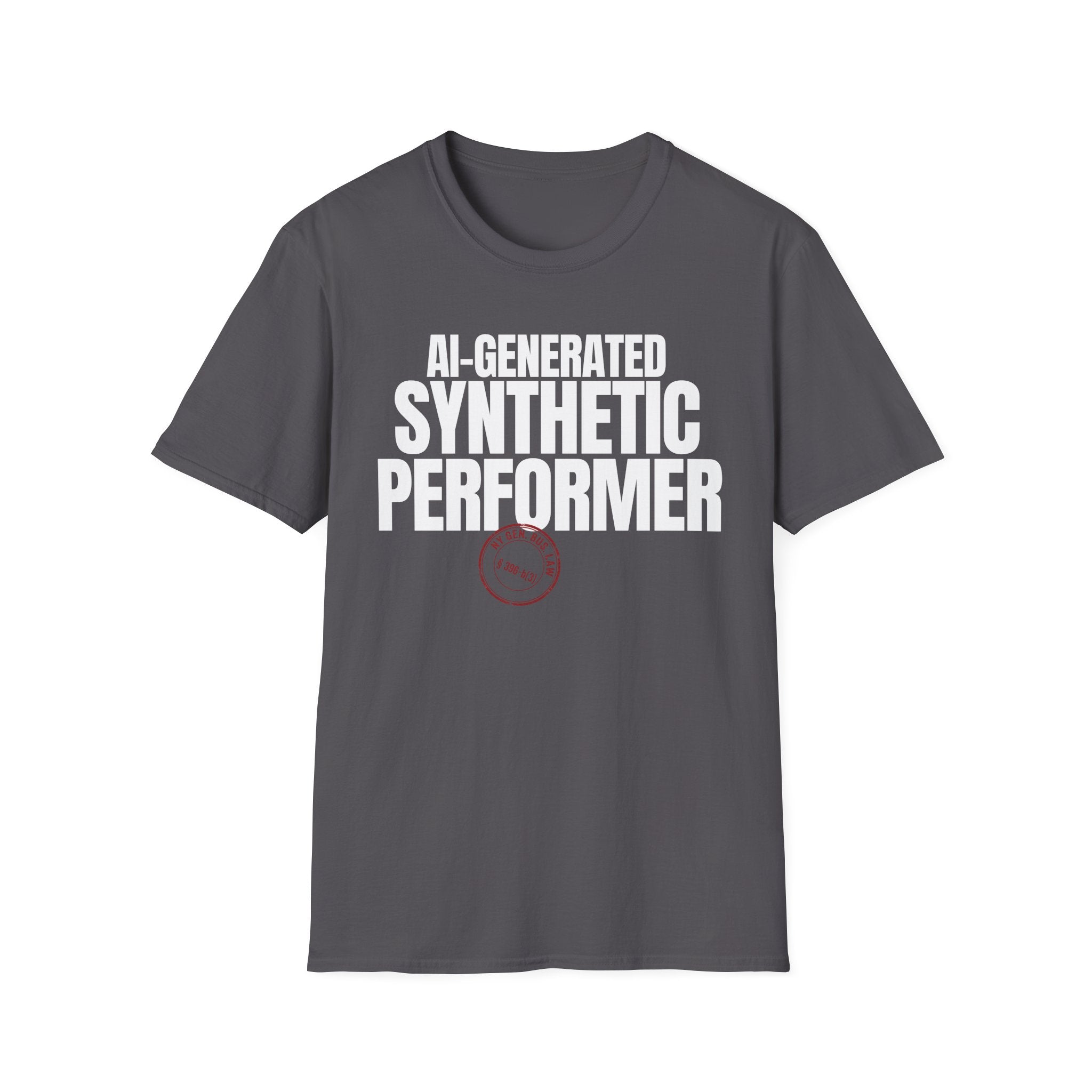 AI-GENERATED SYNTHETIC PERFORMER (with stamp)
