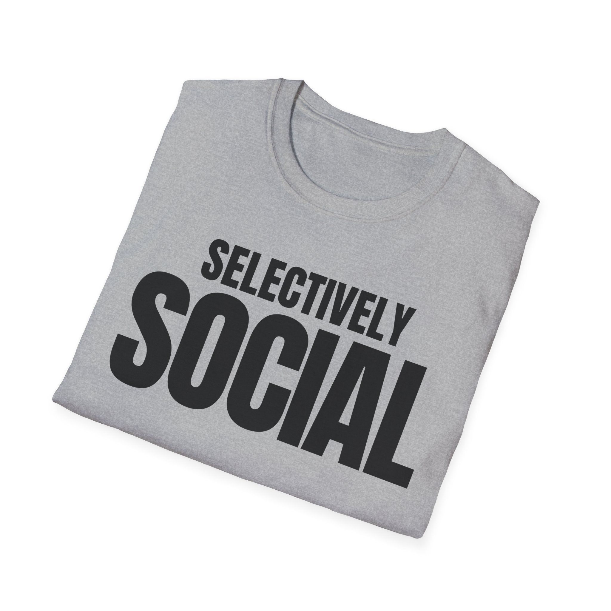 SELECTIVELY SOCIAL T-SHIRT