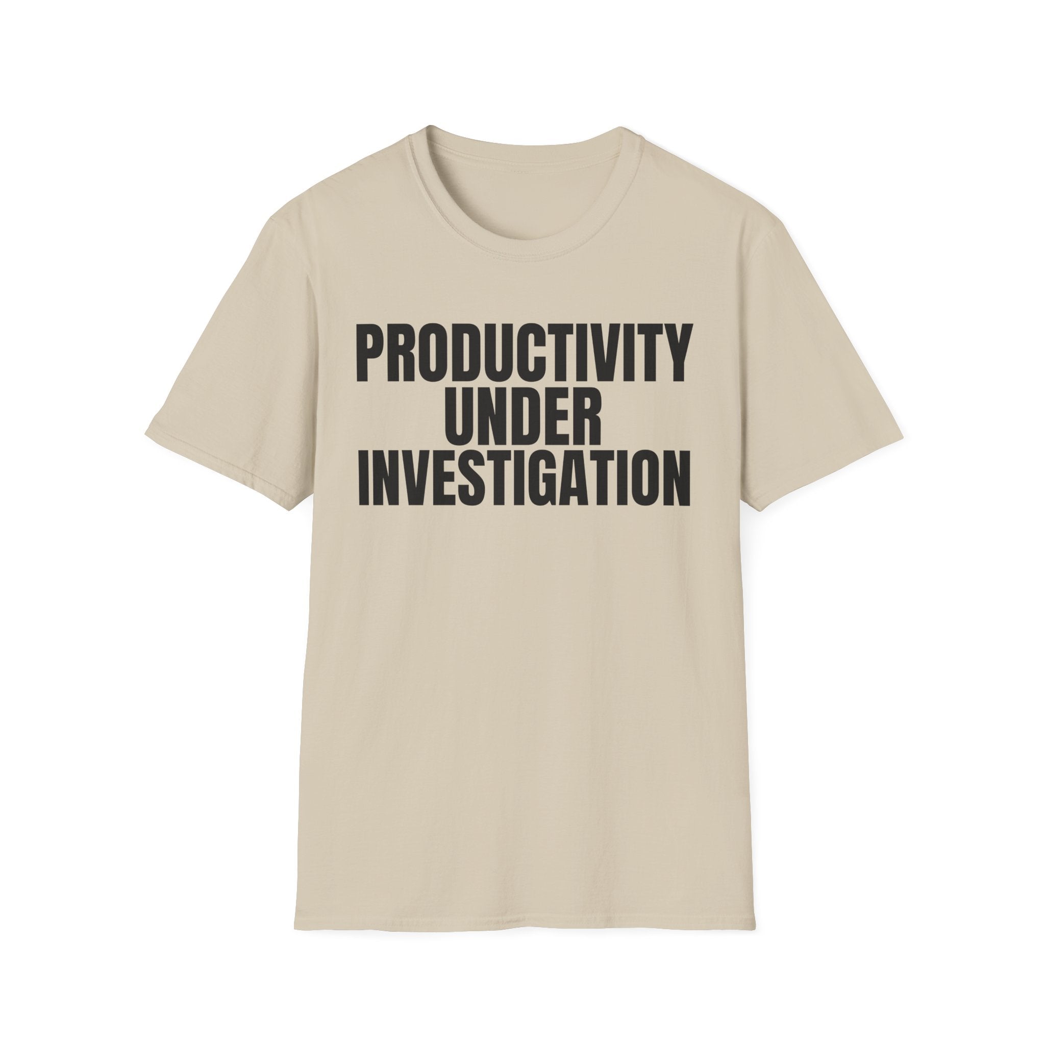 PRODUCTIVITY UNDER INVESTIGATION