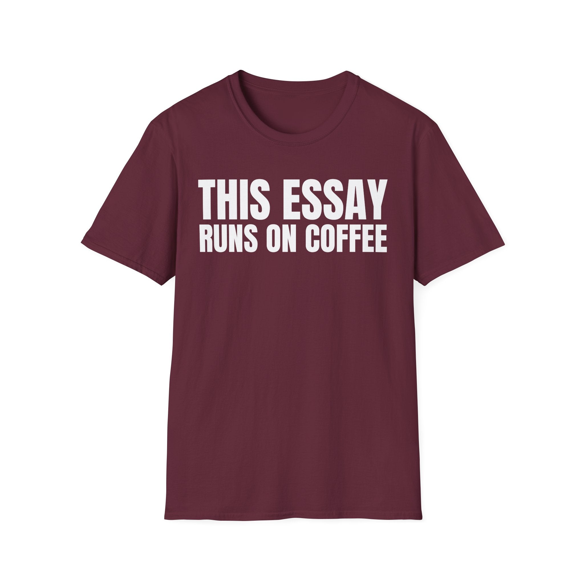 THIS ESSAY RUNS ON COFFEE