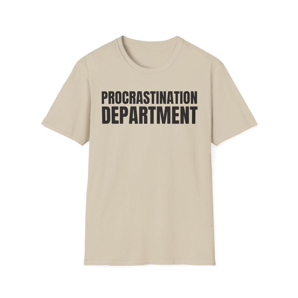 PROCRASTINATION DEPARTMENT