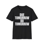 DUE TOMMOROW DO TOMORROW