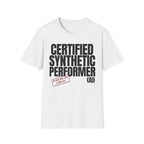 CERTIFIED SYNTHETIC PERFORMER (AI) (with stamp)