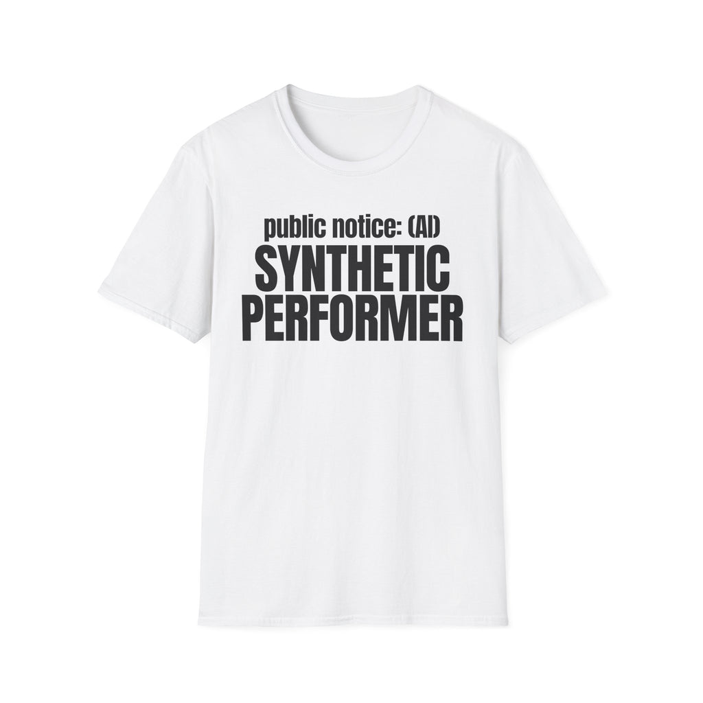 public notice:(AI) SYNTHETIC PERFORMER