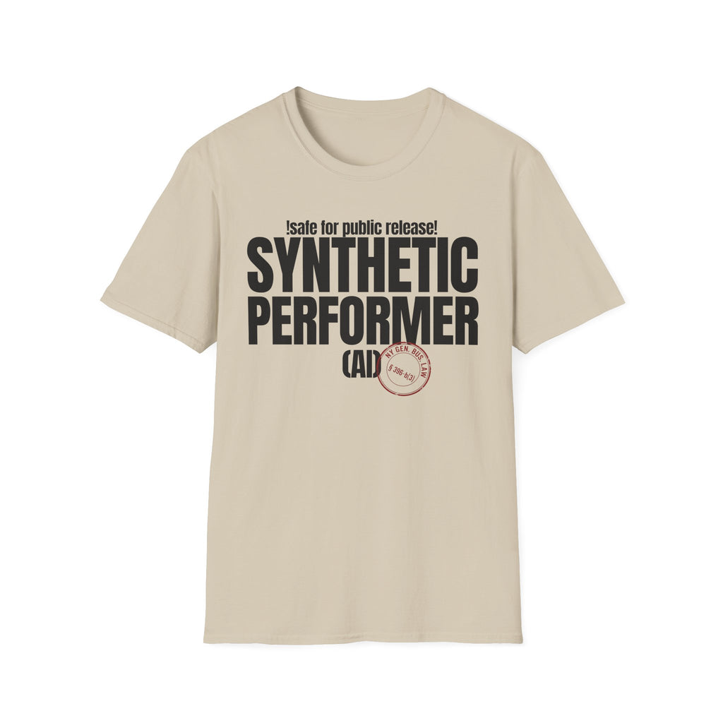!safe for public release! SYNTHETIC PERFORMER (AI) (with stamp)