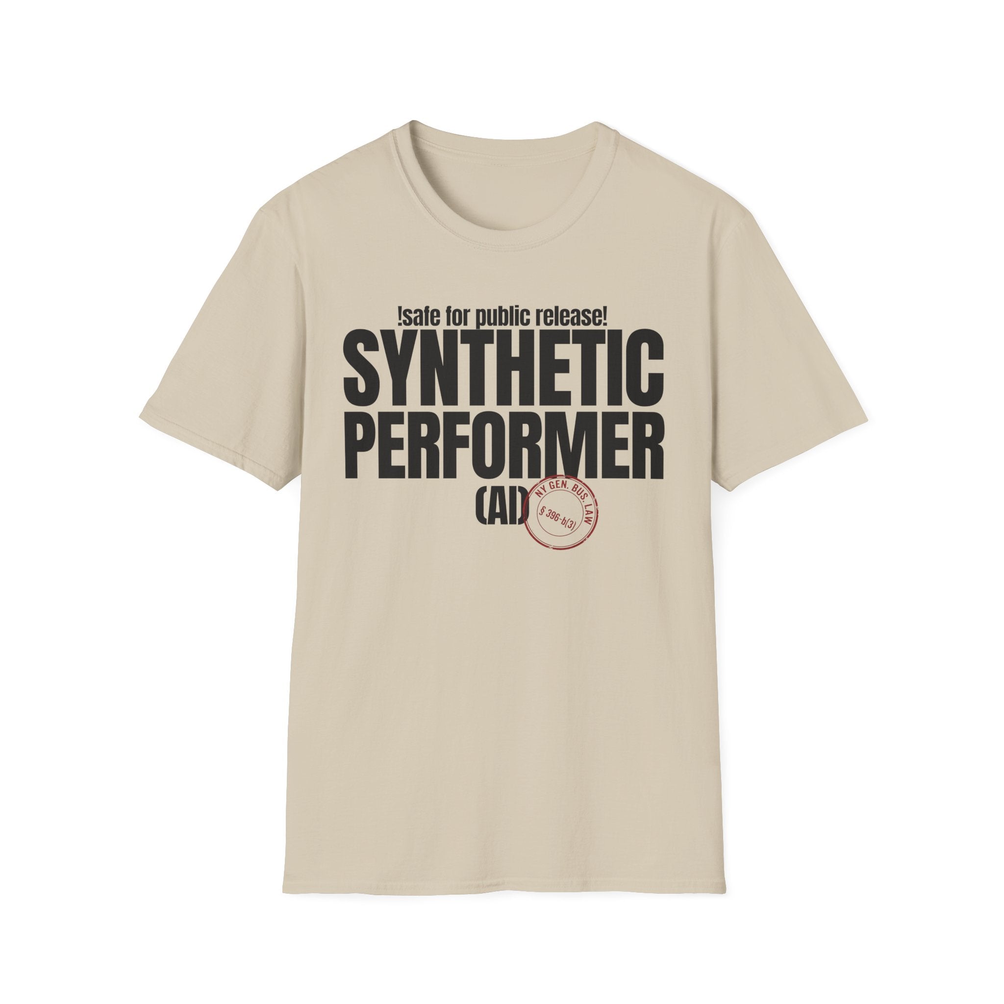 !safe for public release! SYNTHETIC PERFORMER (AI) (with stamp)