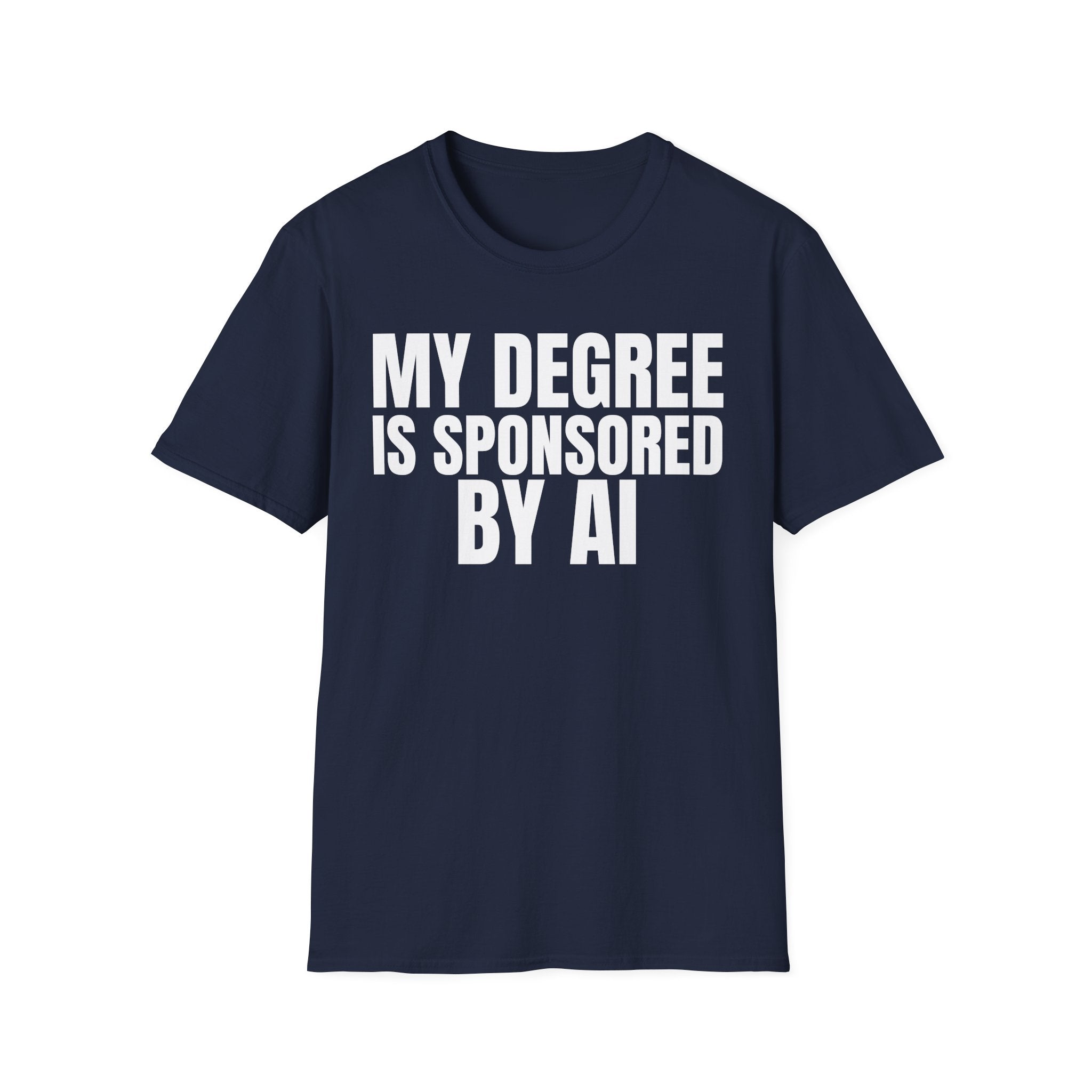 MY DEGREE IS SPONSORED BY AI