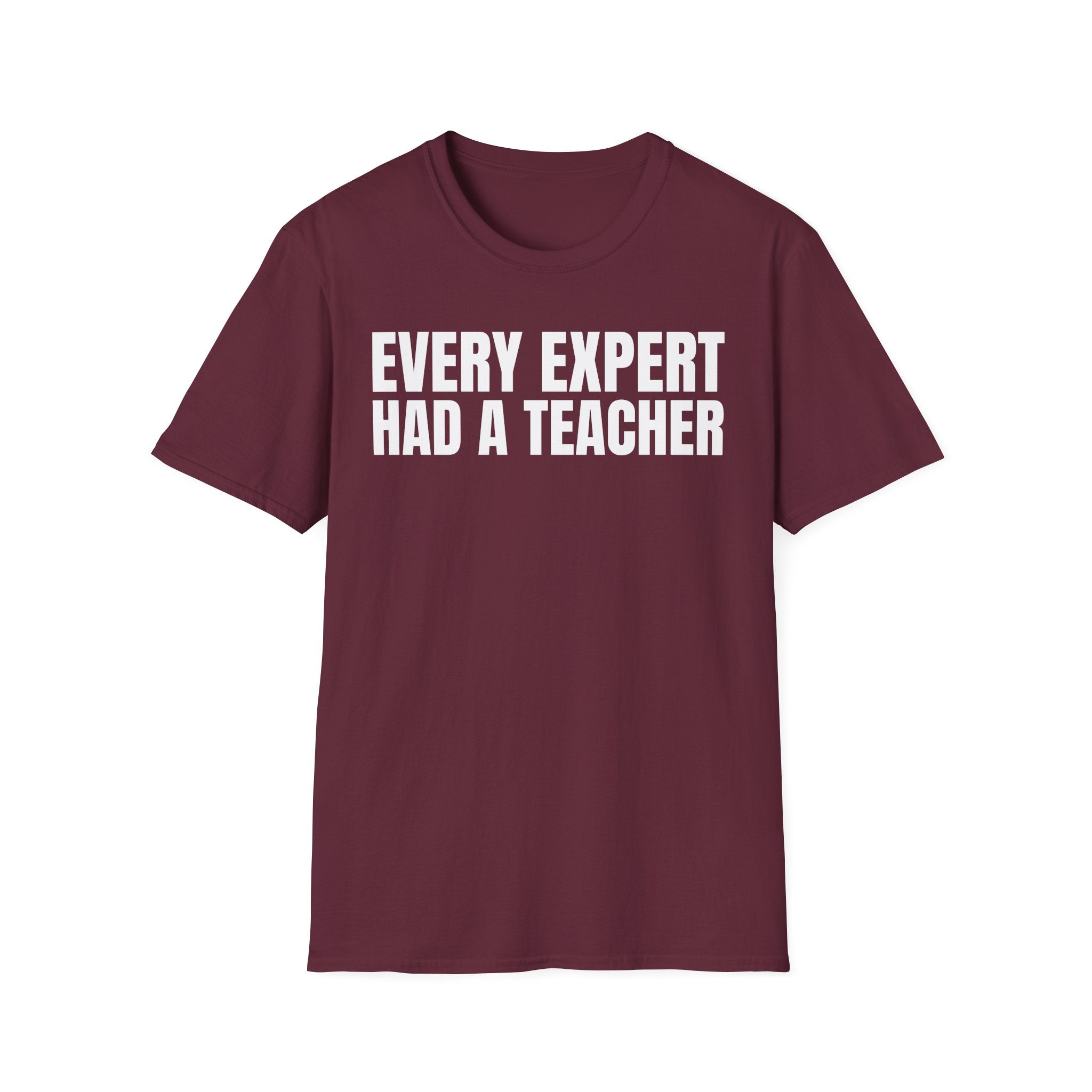 EVERY EXPERT HAD A TEACHER T-SHIRT