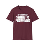 AI-GENERATED SYNTHETIC PERFORMER (with stamp)