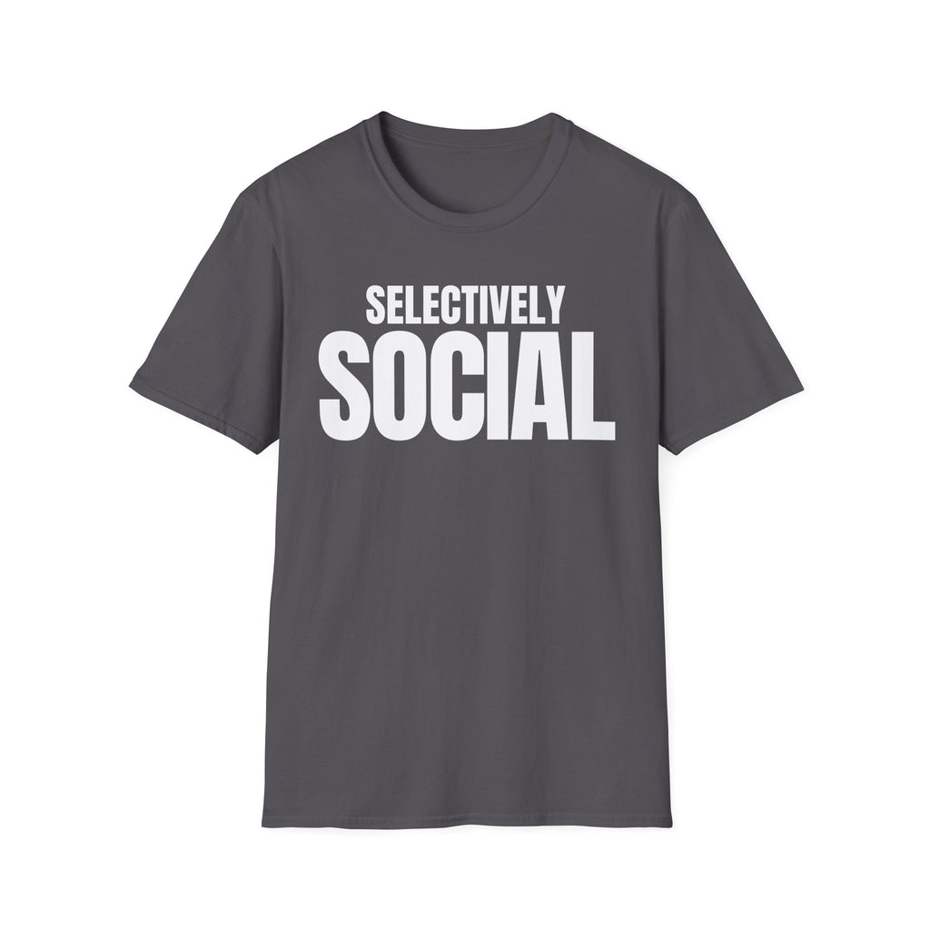 SELECTIVELY SOCIAL T-SHIRT