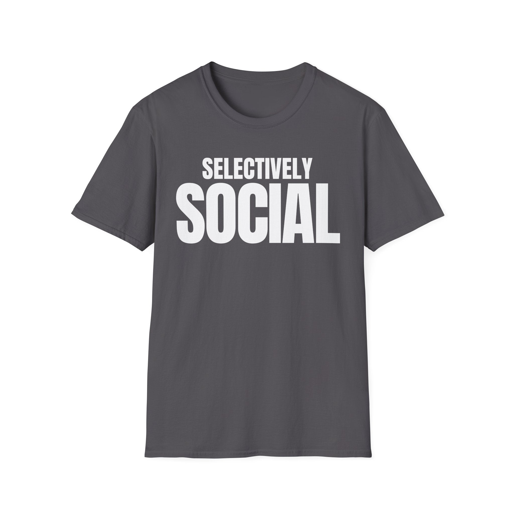 SELECTIVELY SOCIAL T-SHIRT