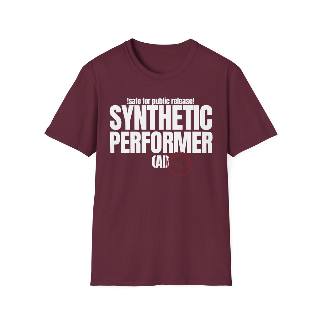!safe for public release! SYNTHETIC PERFORMER (AI) (with stamp)