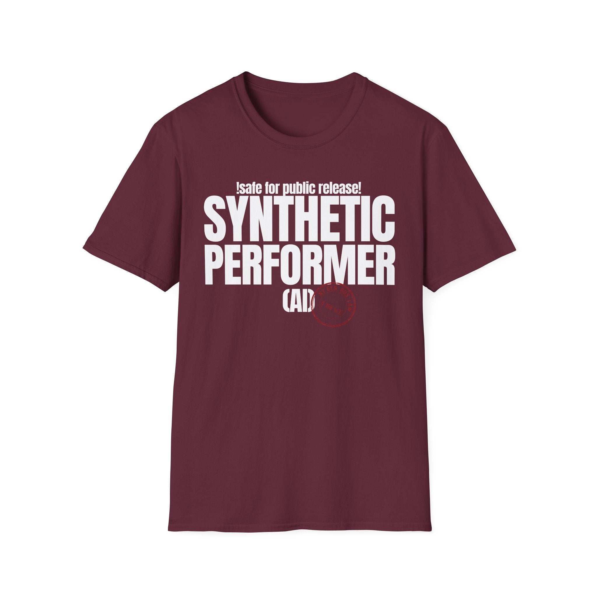 !safe for public release! SYNTHETIC PERFORMER (AI) (with stamp)