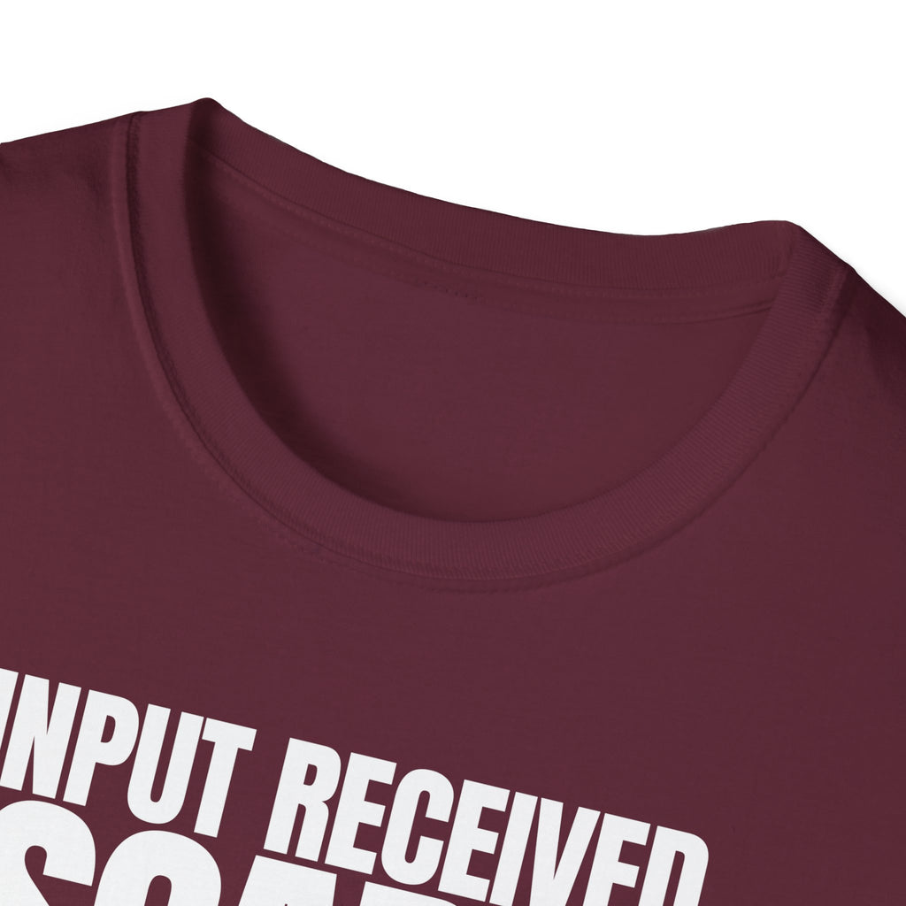 INPUT RECIVED DISCARDED T-SHIRT