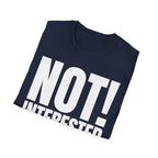 NOT INTERESTED T-SHIRT