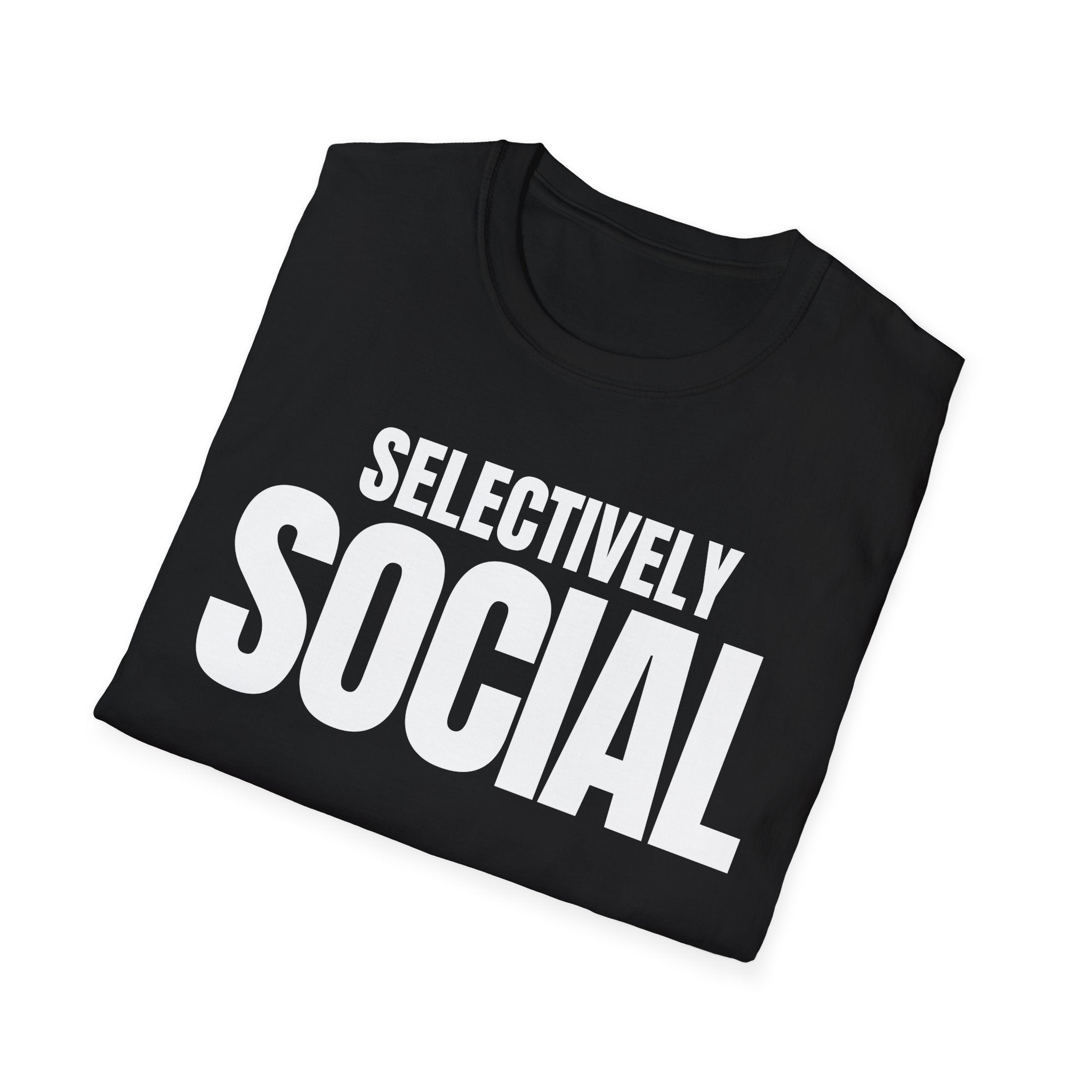 SELECTIVELY SOCIAL T-SHIRT