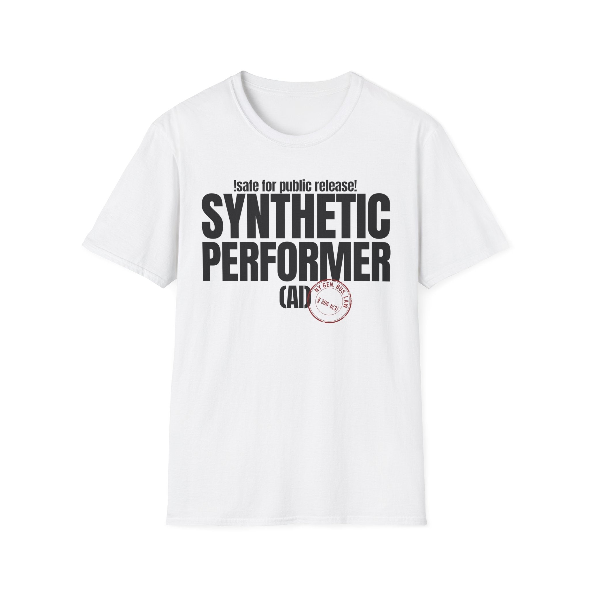 !safe for public release! SYNTHETIC PERFORMER (AI) (with stamp)
