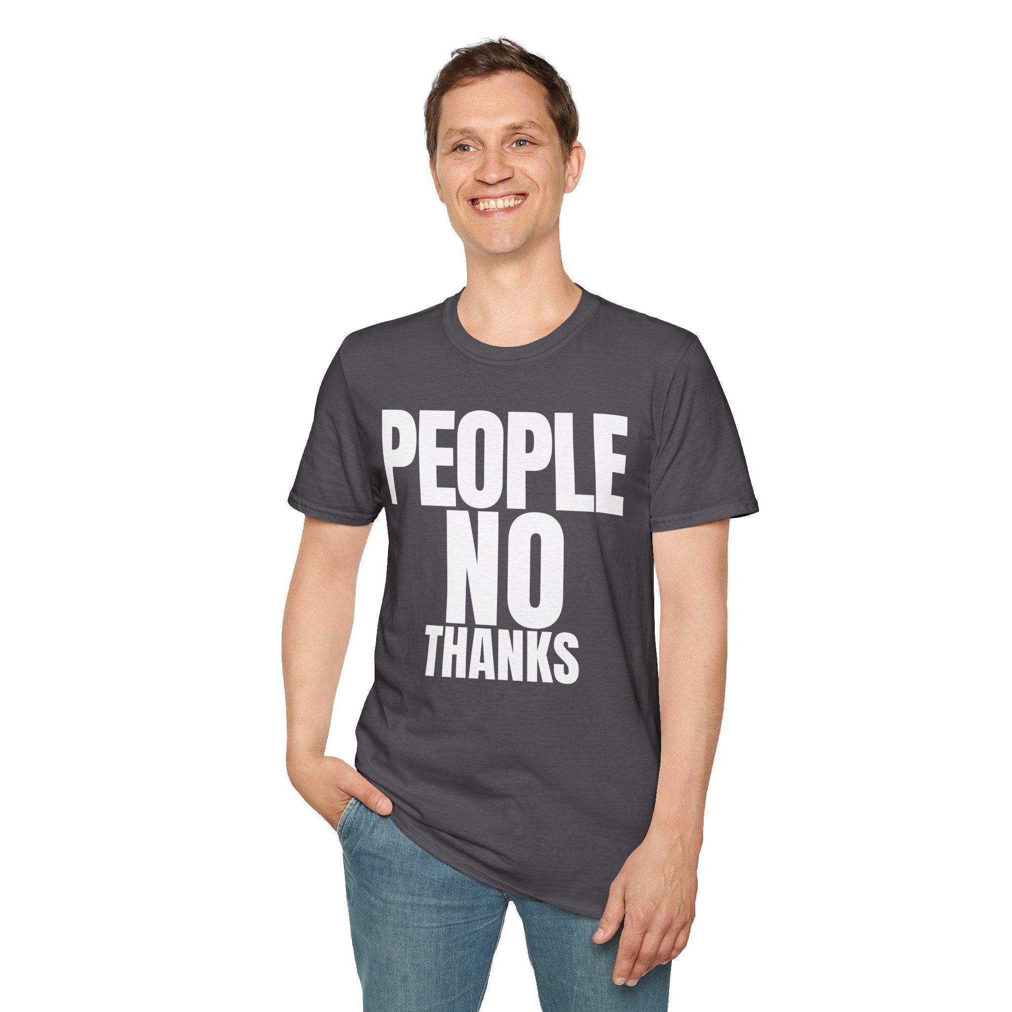 PEOPLE NO THANKS T-SHIRT