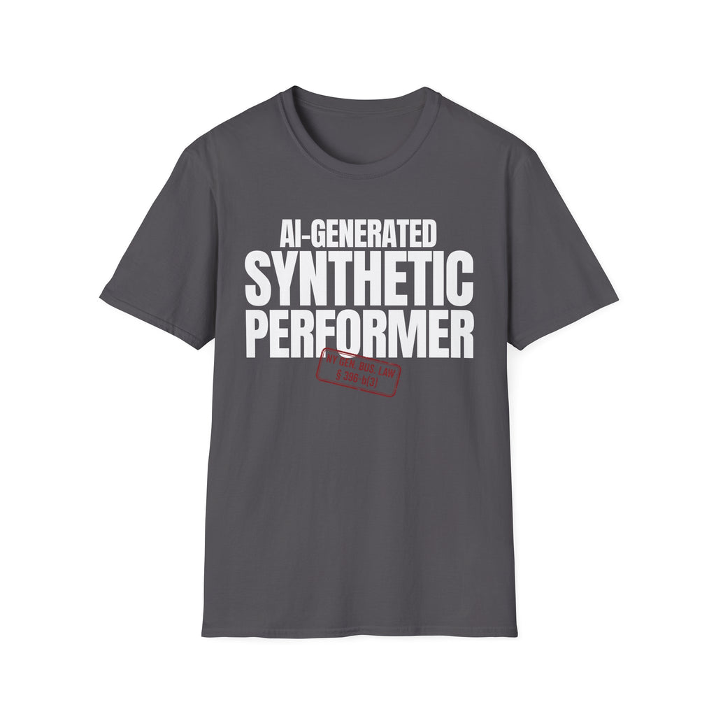 AI-GENERATED SYNTHETIC PERFORMER (with stamp)