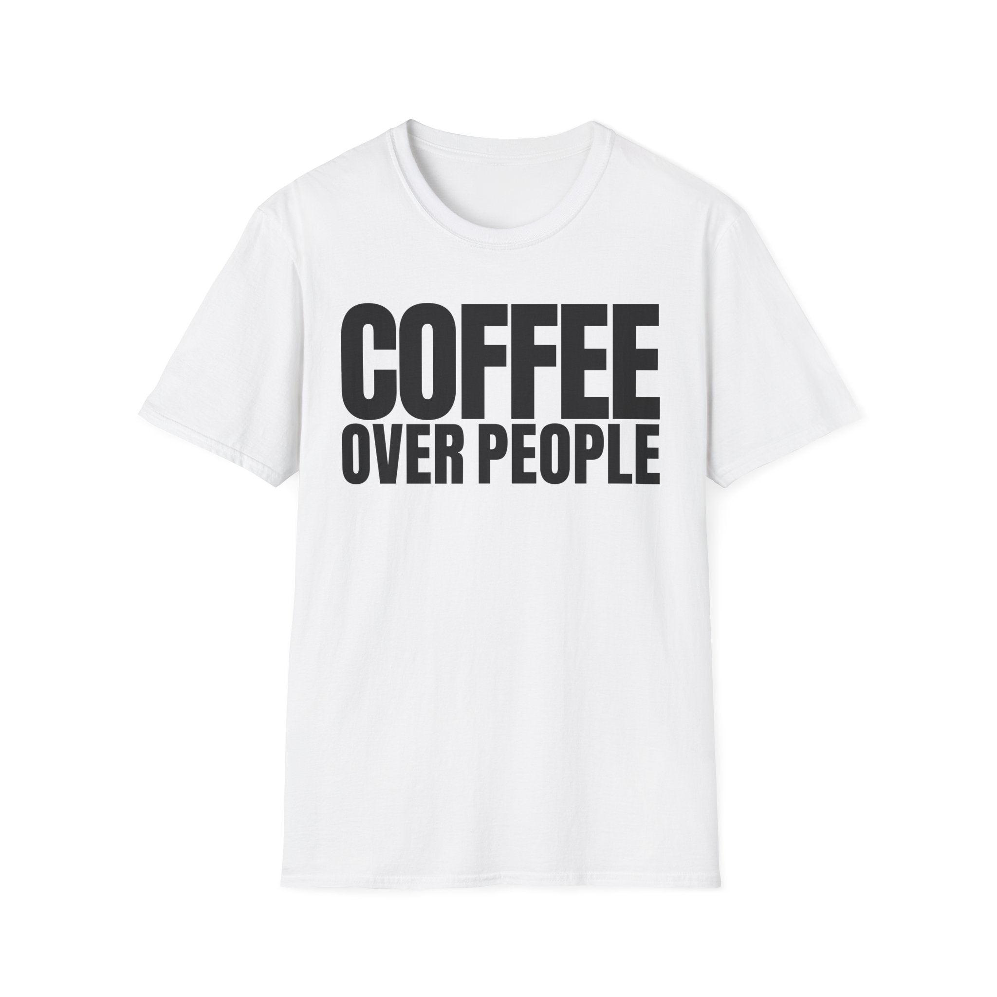 COFFEE OVER PEOPLE T-SHIRT