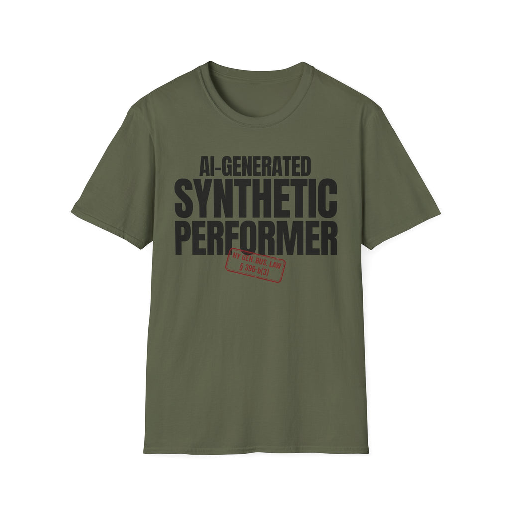AI-GENERATED SYNTHETIC PERFORMER (with stamp)