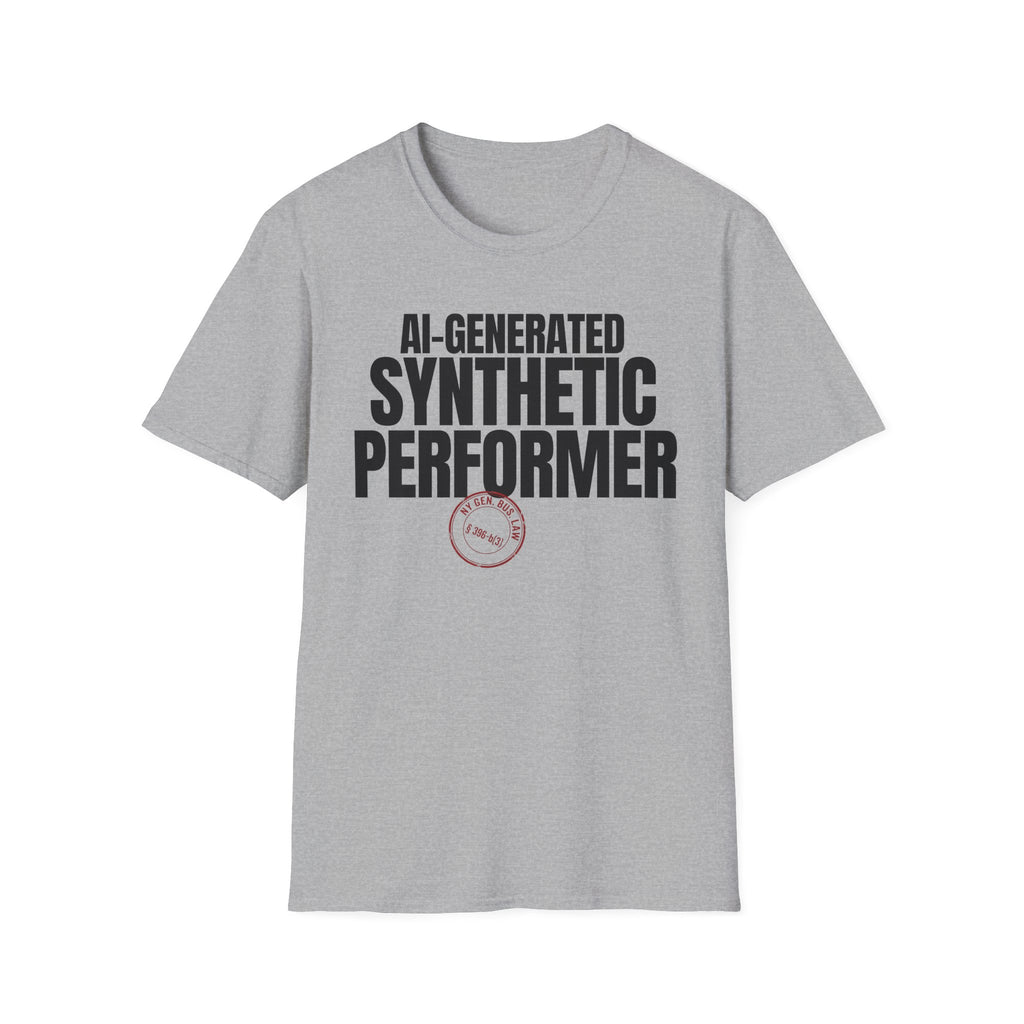 AI-GENERATED SYNTHETIC PERFORMER (with stamp)