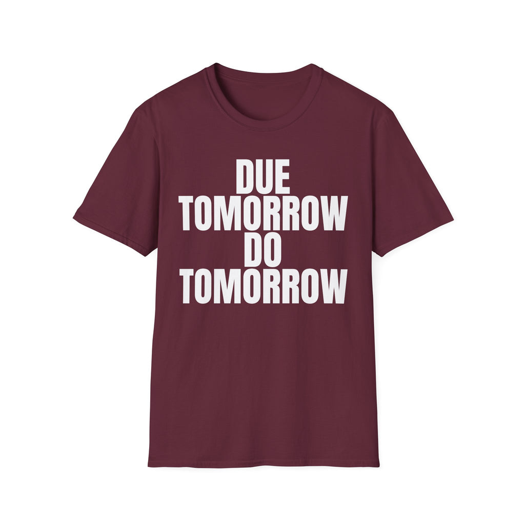DUE TOMMOROW DO TOMORROW