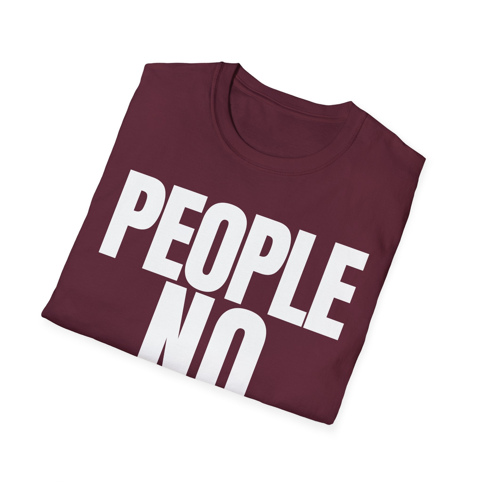 PEOPLE NO THANKS T-SHIRT