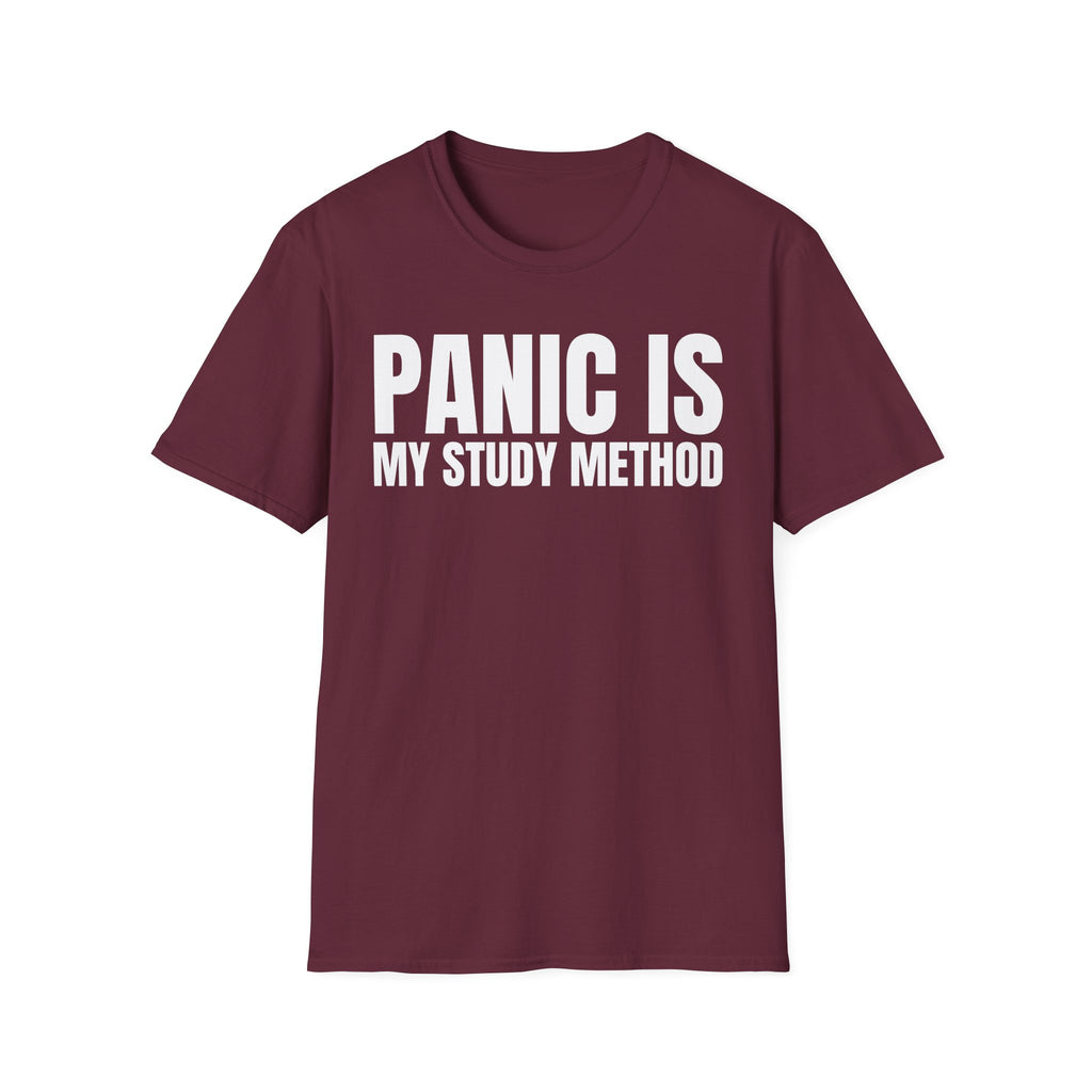PANIC IS MY STUDY METHOD