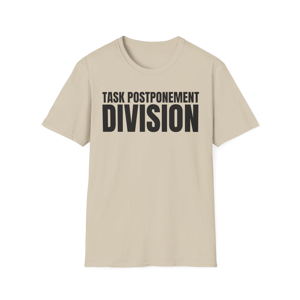 TASK POSTPONEMENT DIVISION