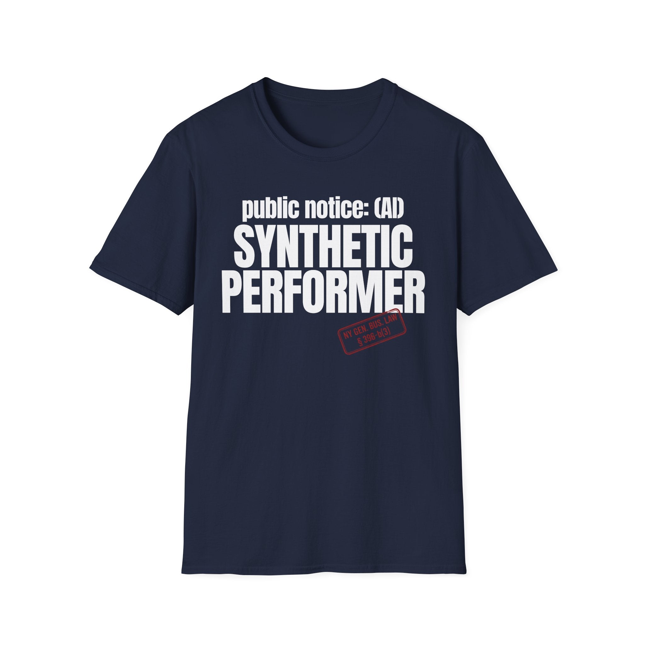 public notice:(AI) SYNTHETIC PERFORMER (with stamp)
