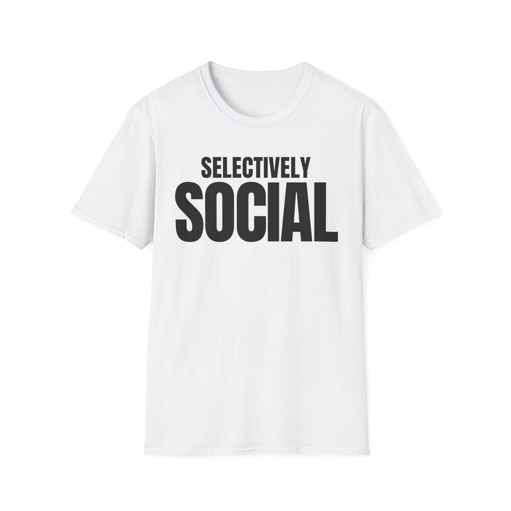 SELECTIVELY SOCIAL T-SHIRT