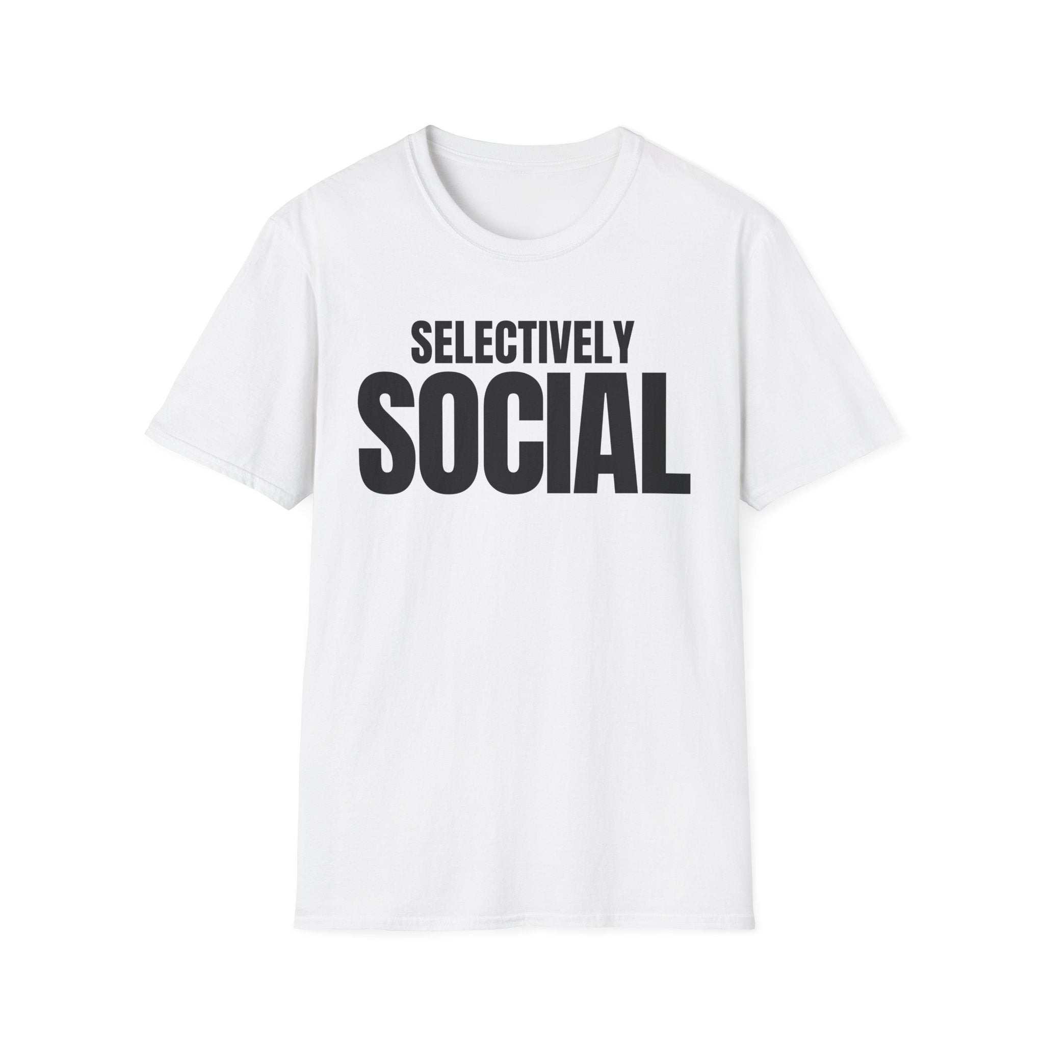SELECTIVELY SOCIAL T-SHIRT