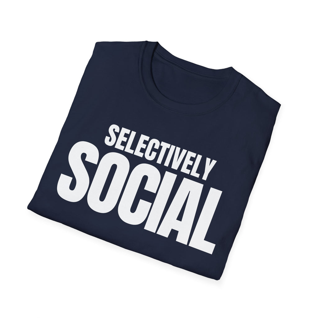 SELECTIVELY SOCIAL T-SHIRT