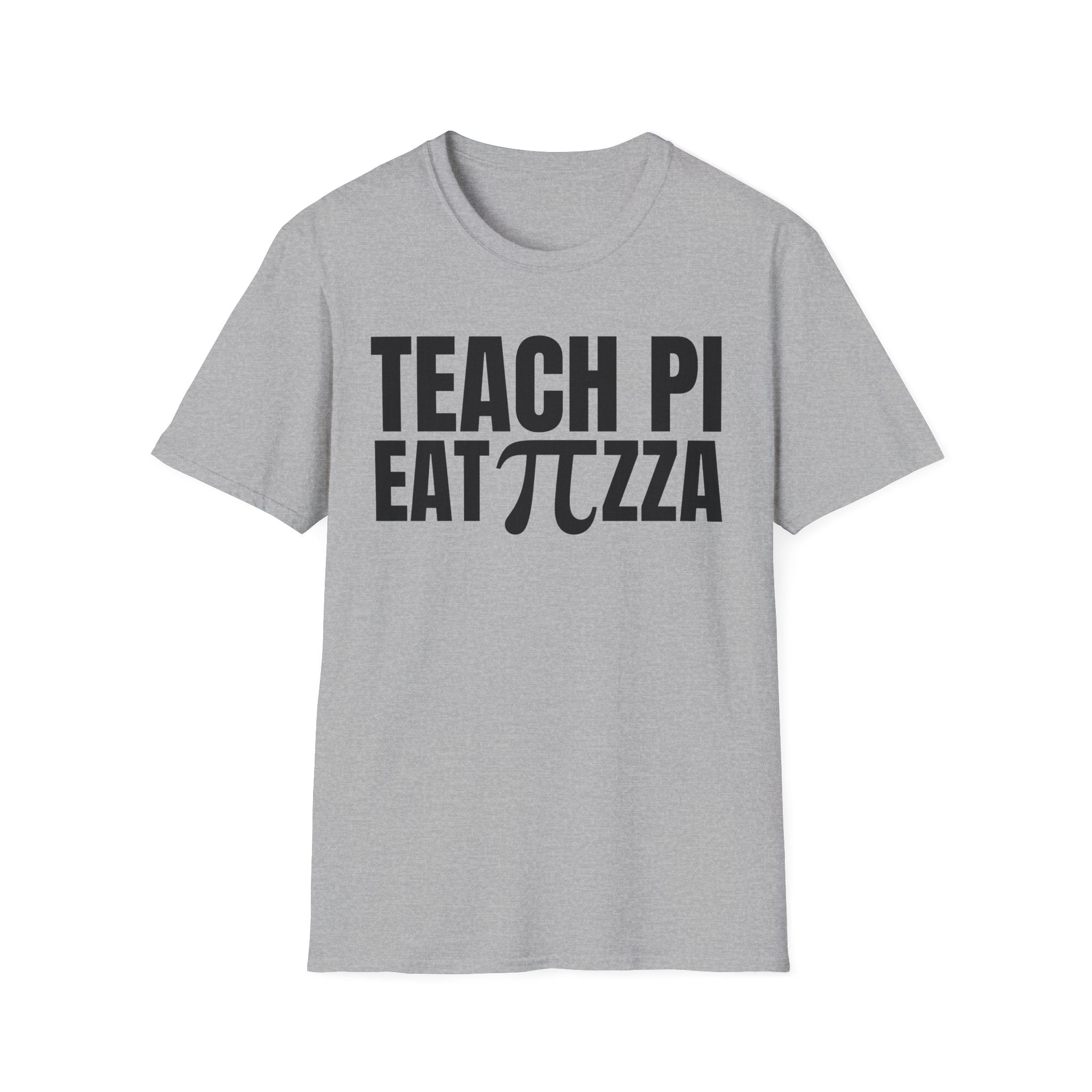 TEACH PI EAT ∏ZZA T-SHIRT