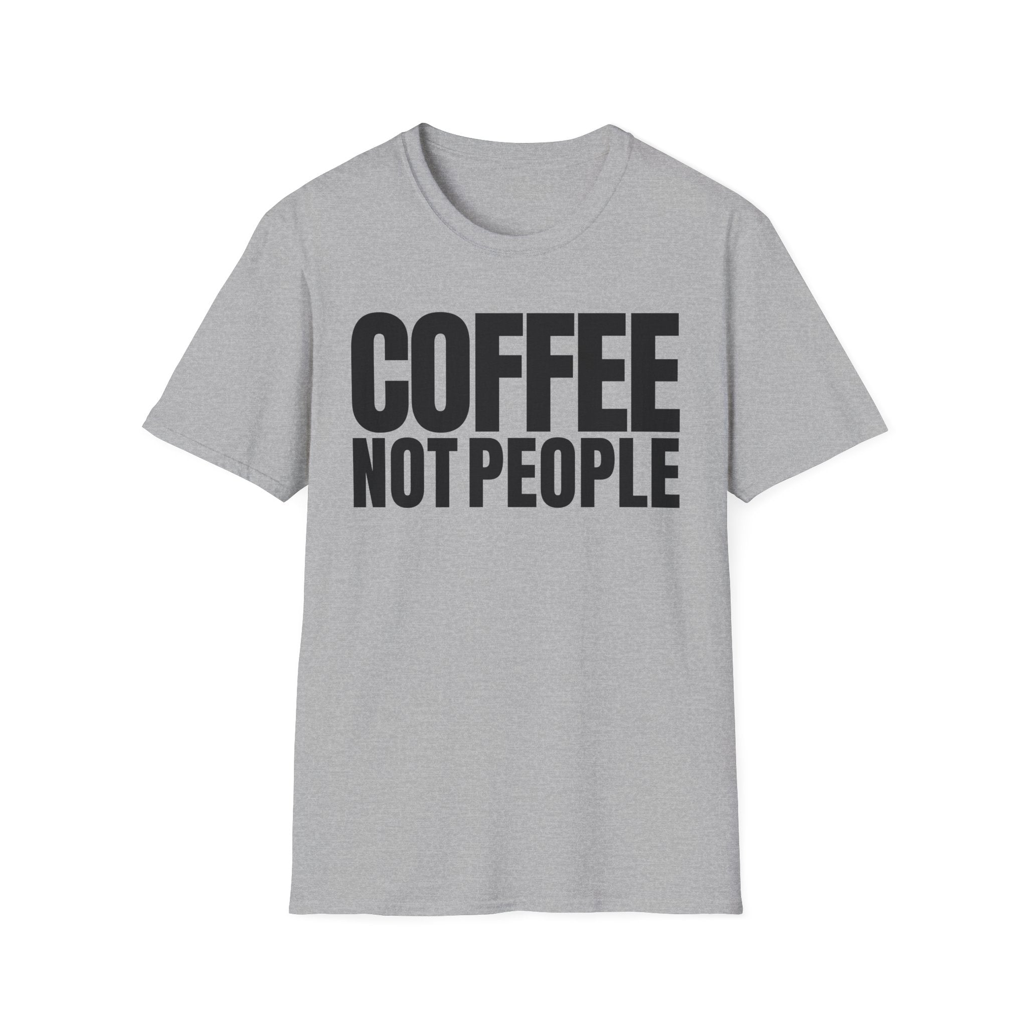 COFFEE NOT PEOPLE T-SHIRT