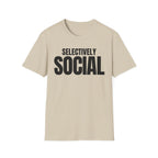 SELECTIVELY SOCIAL T-SHIRT