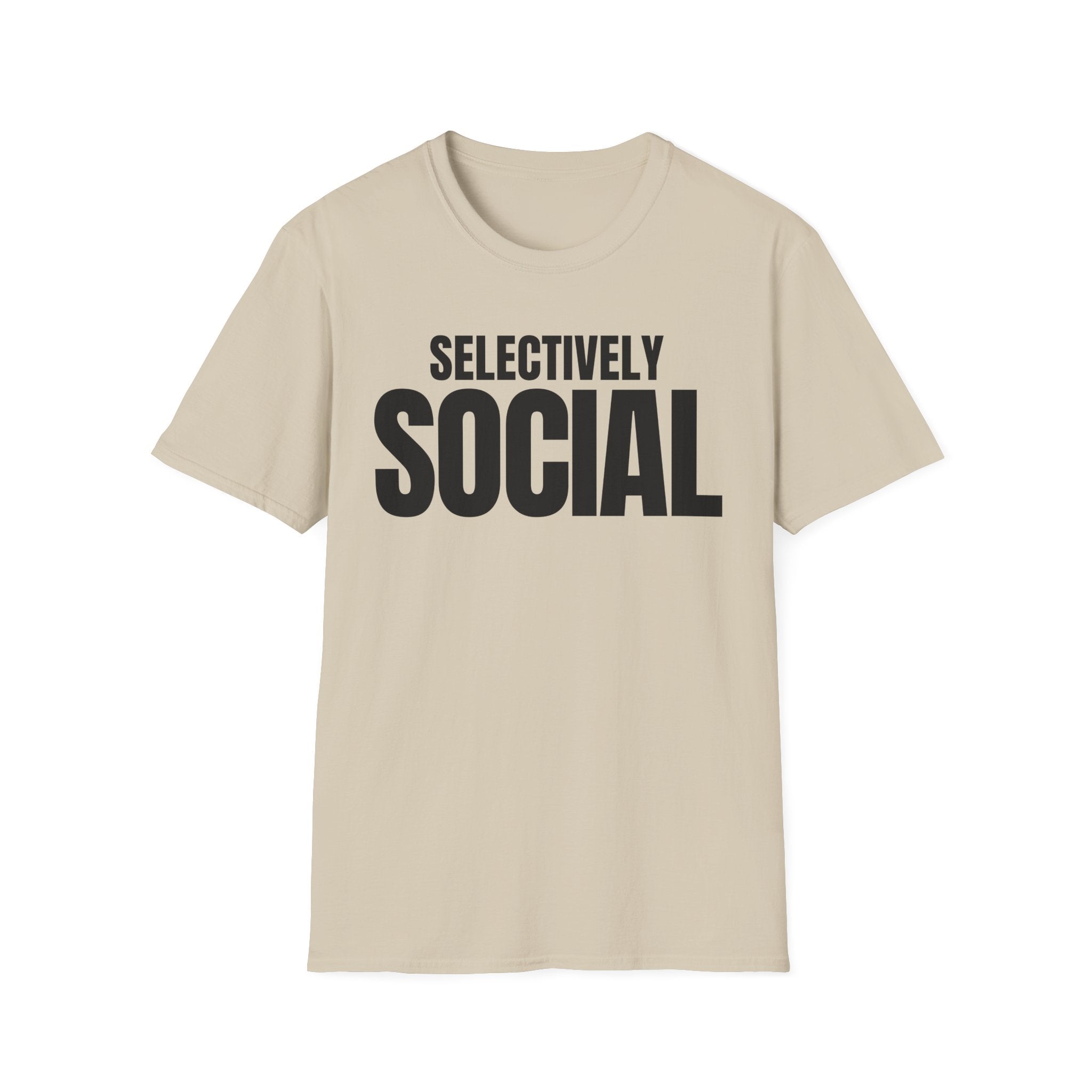 SELECTIVELY SOCIAL T-SHIRT