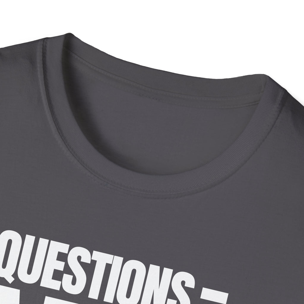QUESTIONS = NO T-SHIRT