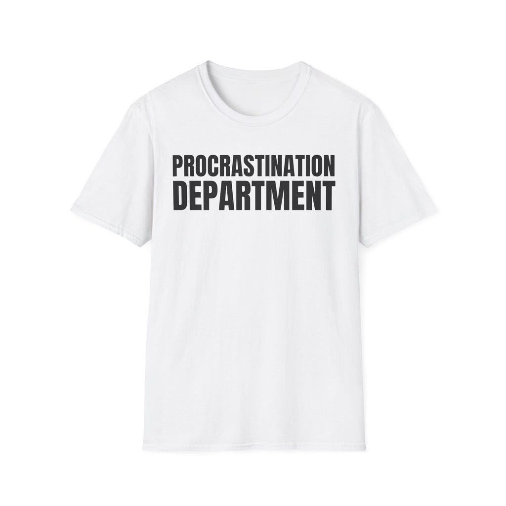 PROCRASTINATION DEPARTMENT