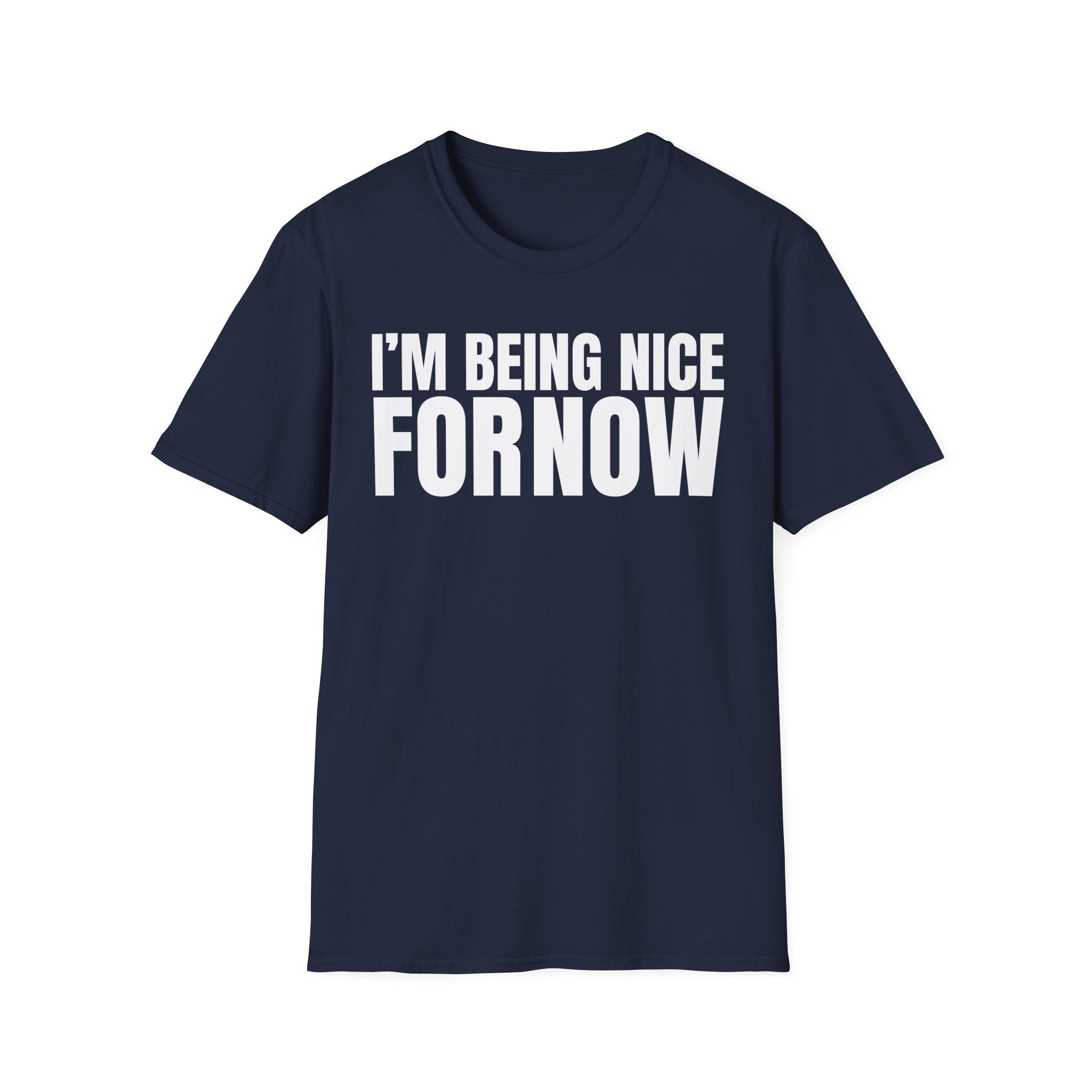 I'M BEING NICE FOR NOW 2 T-SHIRT