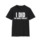 I DID THE WHOLE PROJECT
