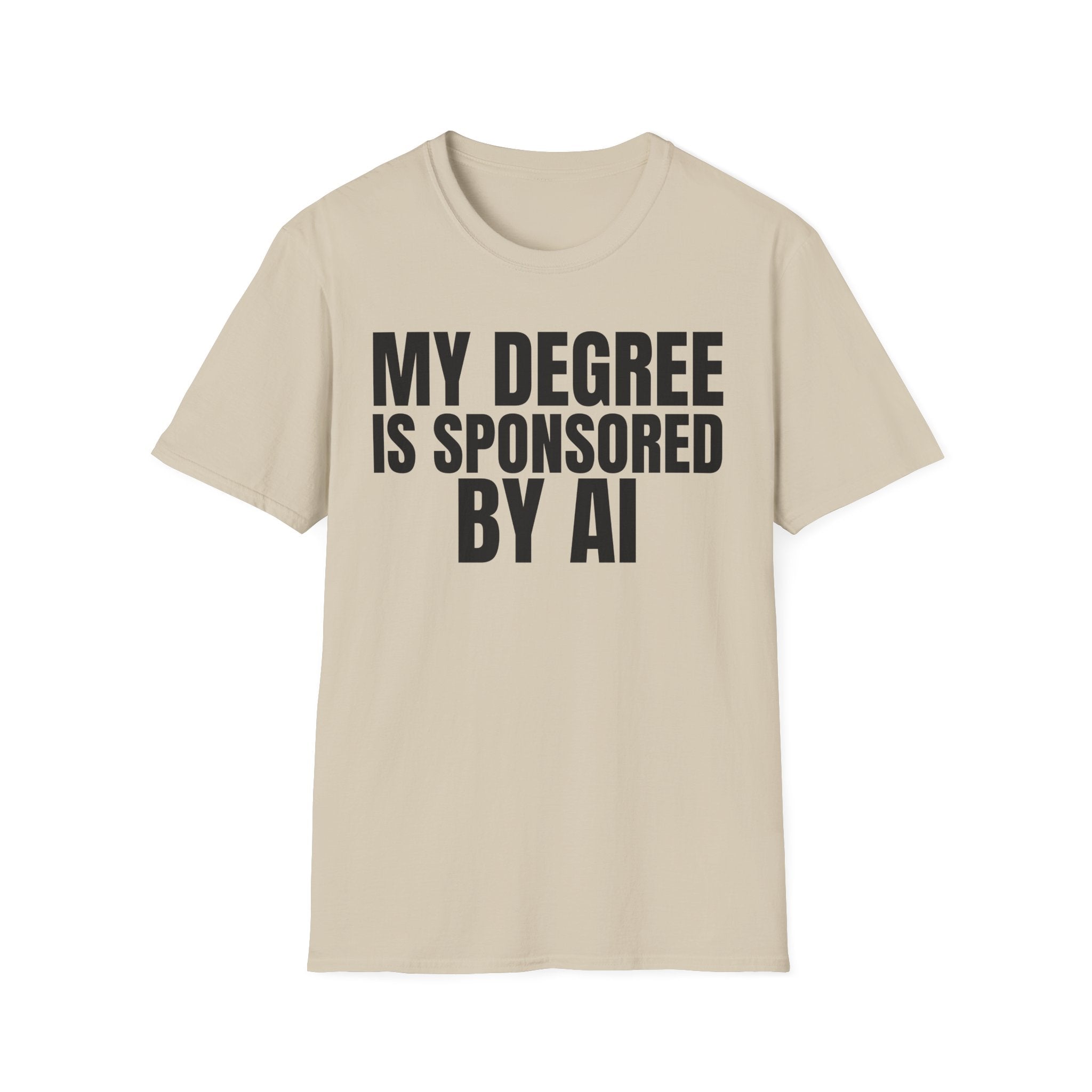 MY DEGREE IS SPONSORED BY AI