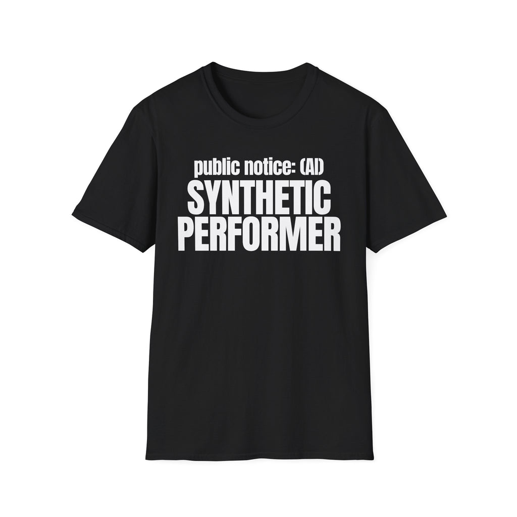 public notice:(AI) SYNTHETIC PERFORMER