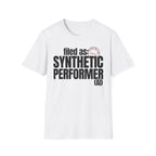 filed as: SYNTHETIC PERFORMER (AI) (with stamp)