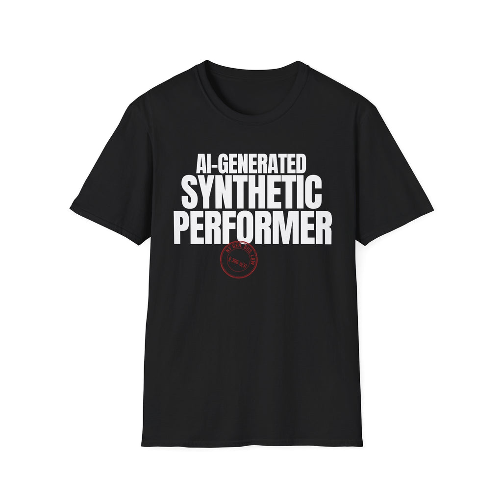 AI-GENERATED SYNTHETIC PERFORMER (with stamp)