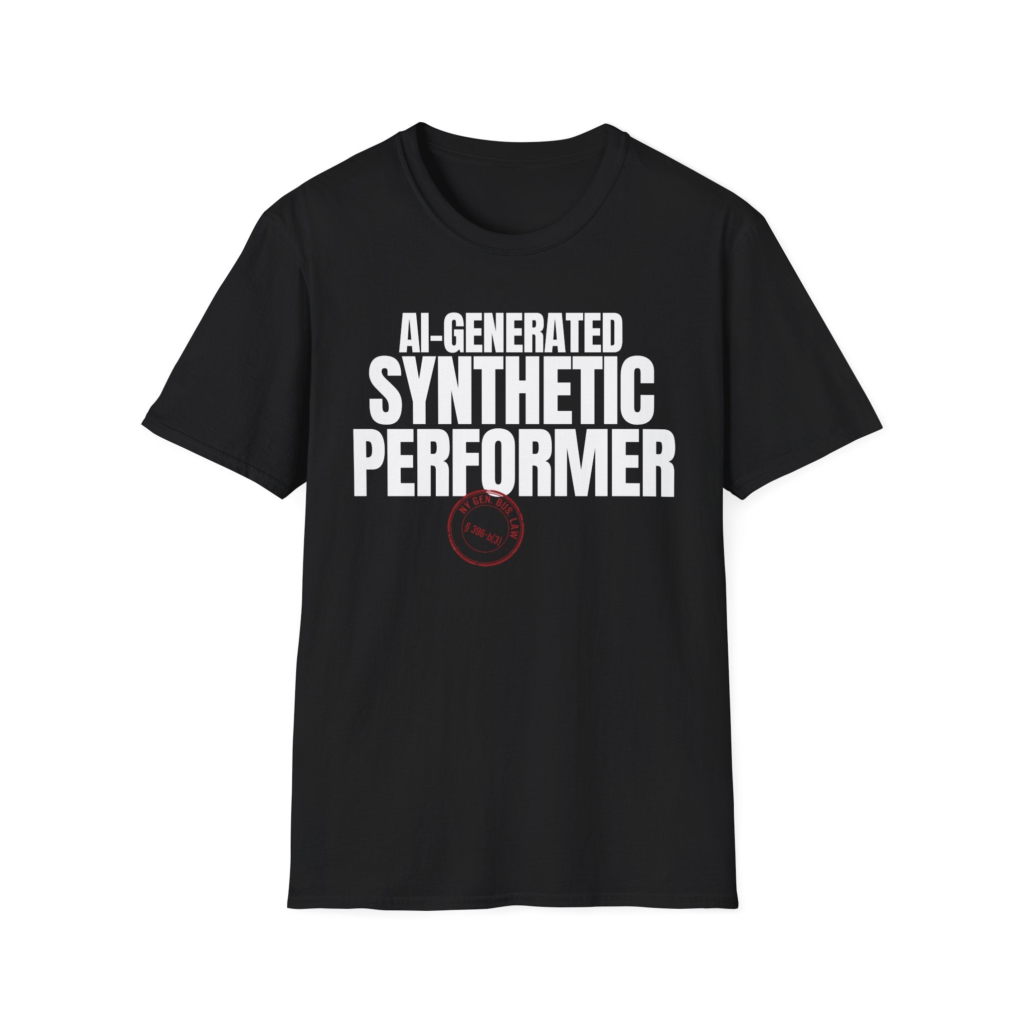 AI-GENERATED SYNTHETIC PERFORMER (with stamp)