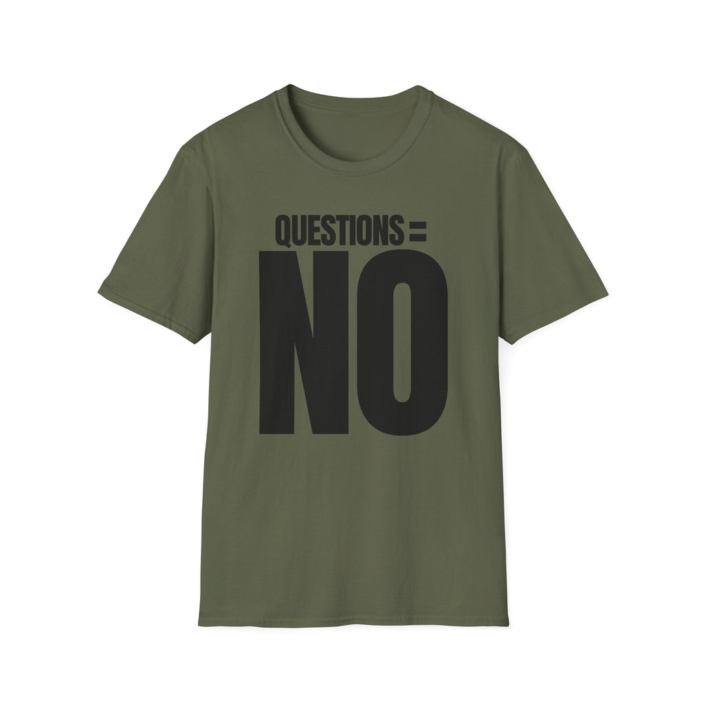 QUESTIONS = NO T-SHIRT