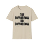 DUE TOMMOROW DO TOMORROW